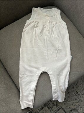 GAP Sleeveless Striped Baby Romper